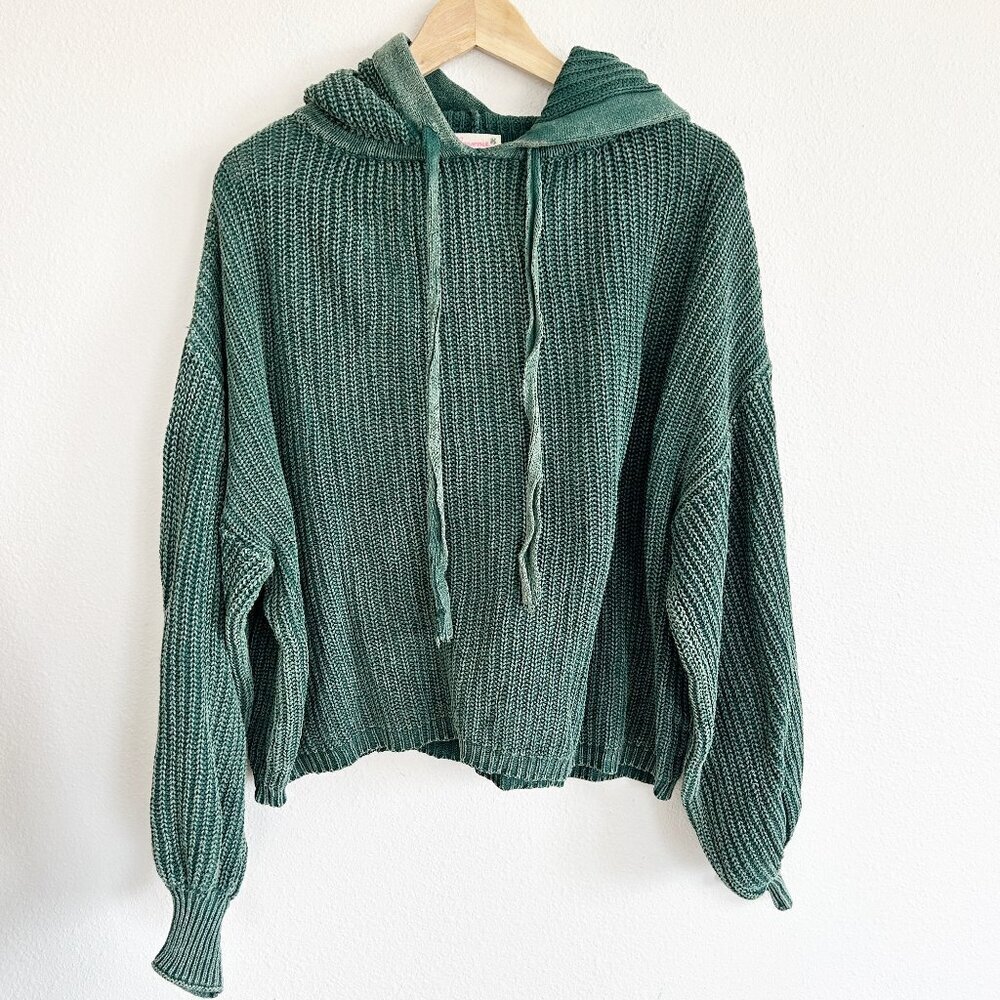 Anthropologie Maronie Hooded Sweater